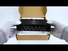 인텔 펜티엄 4405U 6LAN RJ45 소프트웨어 라우터 DDR4 듀얼 스크린 디스플레이