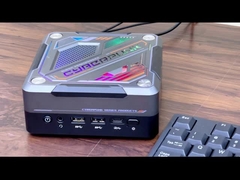 AMD Ryzen R7-7840HS 미니 PC 듀얼 LAN DDR5 64GB 게이밍 미니 PC (조명 포함)