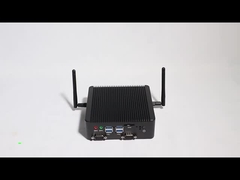 무팬 산업용 PC 셀러론 J4125 N4000 RS485 리눅스 DDR4 8GB 미니 컴퓨터