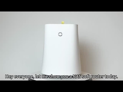 AMD 아슬론 300U 3050E 4 LAN NAS 방화벽 미니 PC DDR4 64G 및 라우터 팬