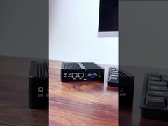 DDR4 16GB 램을 가진 팬리스 산업용 미니 PC 윈도우 11 리눅스를 지원합니다