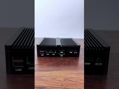 듀얼 LAN, 듀얼 COM, 트리플 디스플레이를 갖춘 Intel N100 프로세서 산업용 PC