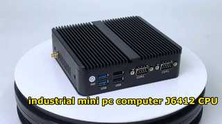 X30G Intel Celeron J6412 산업용 PC(듀얼 LAN 듀얼 COM 포함)