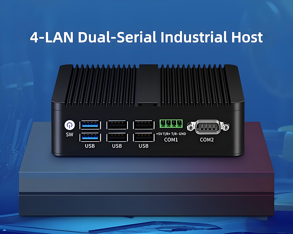 최신 회사 블로그 Rising Multi Device Connectivity Requirements Accelerate Deployment Of 4 Port 2.5GbE Industrial PCs