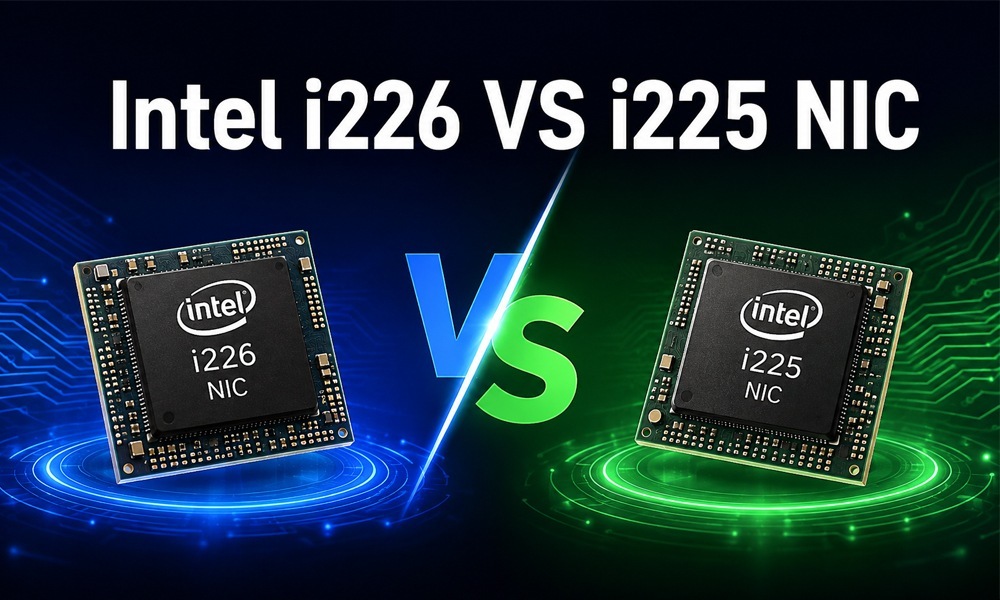 최신 회사 블로그 Intel i226 VS i225 NIC: Choosing The Right 2.5GbE Network Solution For Industrial Mini PCs 