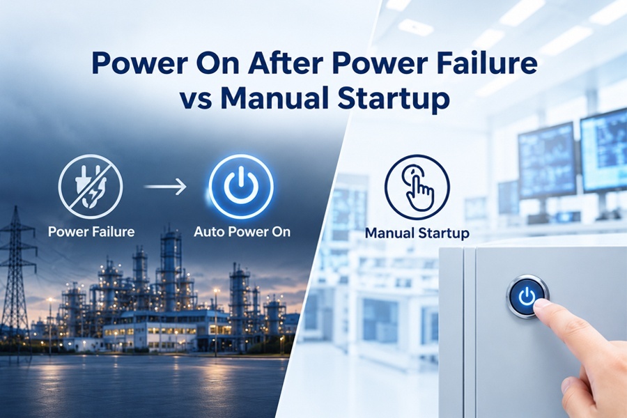 최신 회사 블로그 Power On After Power Failure vs Manual Startup: How to choose the power on method for an industrial mini PC