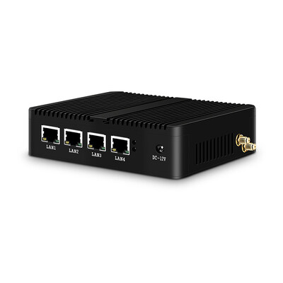 구입하다 인텔 J1900 미니 PC 방화벽 PFsense 4 기가비트 LAN Win10 듀얼 디스플레이 지원 온라인 제조