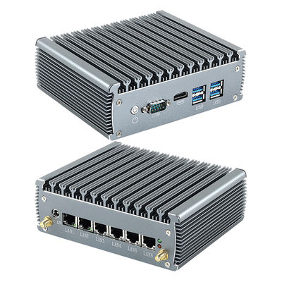 주문 인텔 셀레론 3865U 2 코어 2 스레드 방화벽 6 이더넷 DDR4 소형 PC 라우터 online manufacture