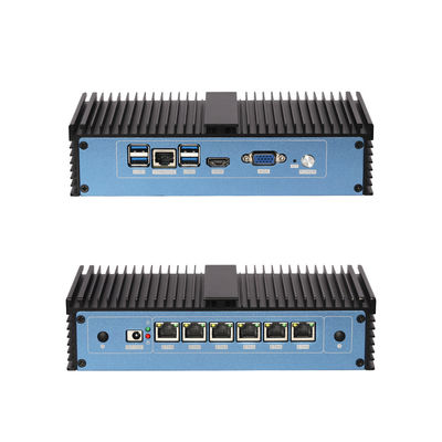 주문 인텔 펜티엄 4415U 프로세서 방화벽 팬리스 냉각 시스템 6 이더넷과 함께 미니 PC online manufacture