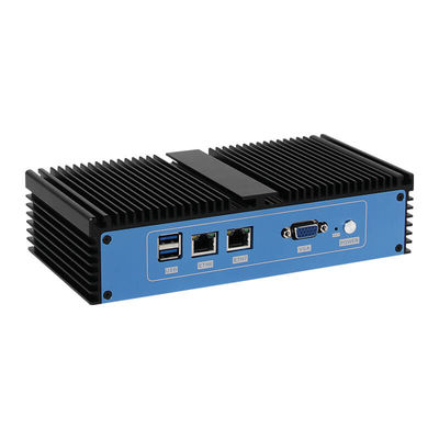주문 Intel 3865U Celeron Mini PC Router With Eight Ethernet DDR4 16GB RAM Fanless Cooling online manufacture
