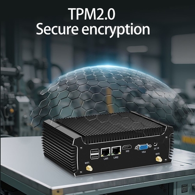 주문 인텔 코어 i5 6300U 미니 PC 4 USB3.0 1 HD 및 16 GB 팬리스 산업용 PC online manufacture