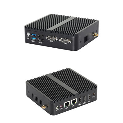 주문 인텔 셀레론 N150 듀얼 이더넷 듀얼 COM DDR4 16GB 램 산업용 PC 온라인 제조