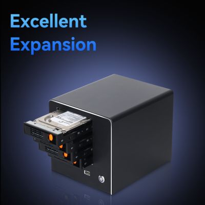 주문 NAS Server N2940 Single Network Four-Bay Host Attached Storage Enclosure online manufacture