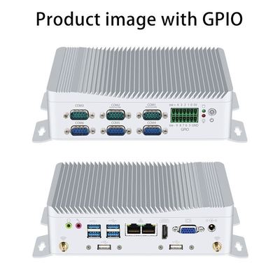 주문 인텔 N100 프로세서 듀얼 LAN 6 COM 및 DDR5 최대 16GB 산업용 미니 PC 온라인 제조