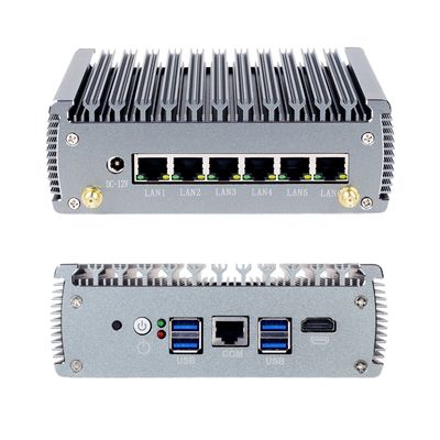 주문 인텔 셀레론 J6412 PC 6 LAN 1 COM 및 4 USB 미니 컴퓨터 온라인 제조