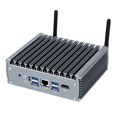주문 Intel N150 컴퓨터, 6개의 LAN 포트, 1개의 HDMI, 4개의 USB 3.0 미니 PC 온라인 제조