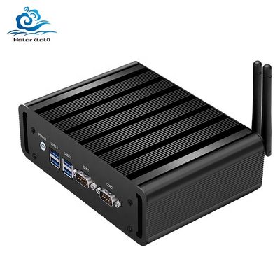 주문 Intel Core i5-5200U 프로세서 DDR3L RAM 및 mSATA SSD를 갖춘 산업용 미니 PC 베어본 시스템 컴퓨터 온라인 제조