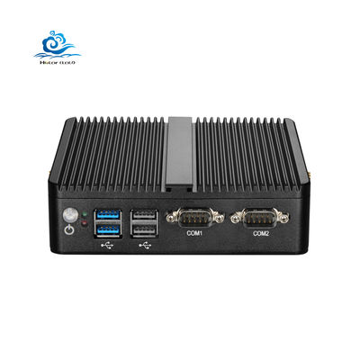 주문 1년 보증 산업용 미니 PC 컴팩트 133mm*125mm*40mm 알루미늄 쉘 팬리스 디자인 온라인 제조