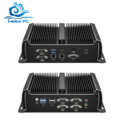 주문 Fanless Aluminum Industrial PC with Intel Core i5-4200U Compact Embedded Computer for Harsh Environments online manufacture