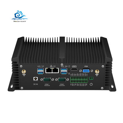 주문 RS232 MSATA 및 컴팩트한 크기 182x126x63mm를 갖춘 HLY 팬리스 산업용 미니 PC (임베디드 애플리케이션용) 온라인 제조