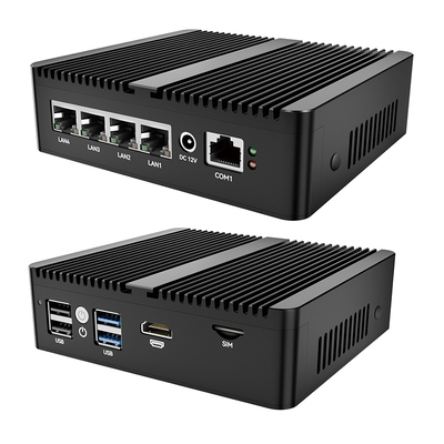 주문 미니 PC 인텔 셀러론 N5105 프로세서 DDR4 4 인텔 I225AT 기가비트 LAN 4 USB 고성능 소프트 라우터 컴퓨터 온라인 제조