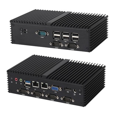 구입하다 인텔 셀레론 J1900 프로세서 팬리스 PC DDR3L 8GB 7COM 2LAN 산업용 PC 온라인 제조