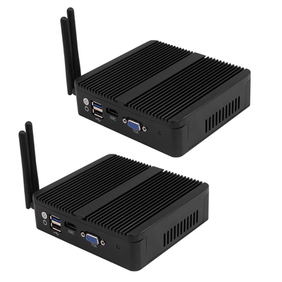 구입하다 인텔 J1900 미니 PC 방화벽 PFsense 4 기가비트 LAN Win10 듀얼 디스플레이 지원 온라인 제조