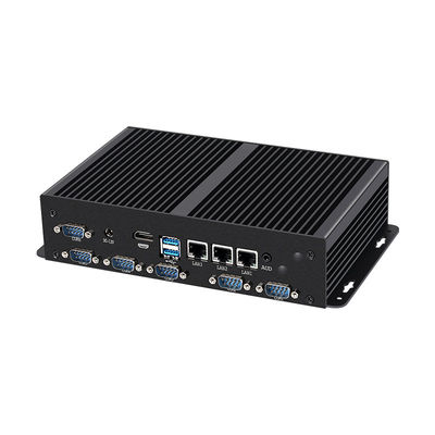 산업용 미니 팬리스 컴퓨터 인텔 코어 시리즈 프로세서 1115G4 3LAN 6COM DDR4 램