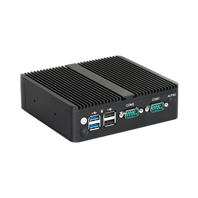 DDR4 램 32GB 팬리스 PC 인텔 셀레론 시리즈 J6412 프로세서 산업용 미니 PC