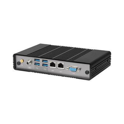 인텔 아톰 E3940 DDR3L 8GB 산업용 PC 듀얼 LAN 듀얼 COM 팬리스 미니 컴퓨터