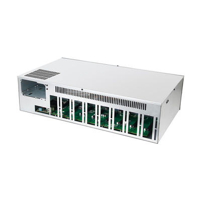 8 GPU 광산 리그 슬롯 메인프레임 높은 전원 공급 및 4 냉각 팬