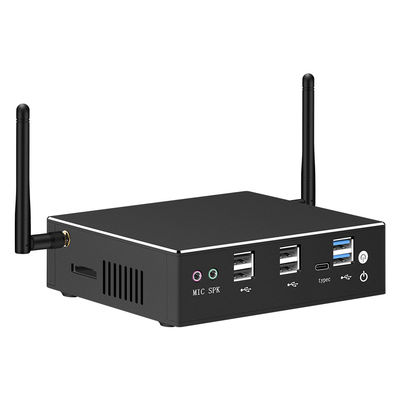 듀얼 LAN 오피스 데스크톱 미니 컴퓨터 DP 및 HDMI 인텔 코어 시리즈 프로세서