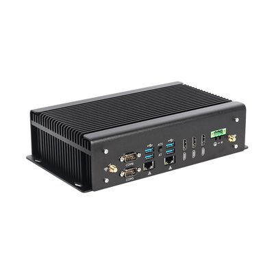 팬리스 산업용 PC DDR4 인텔 11세대 코어 i7 10870H 미니 PC GPIO 듀얼 랜 6COM