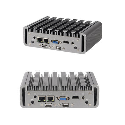 인텔 셀레론 J6412 및 코어 i5-6200U 미니 PC 팬리스 산업 지원 OEM 및 ODM