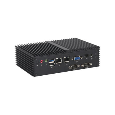 듀얼 이더넷 3COM DDR3L 산업용 팬리스 미니 PC 인텔 셀레론 J1900