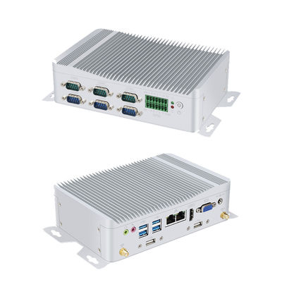 인텔 코어 i3 산업용 팬리스 PC GPIO 및 DDR4 16G 6COM을 갖춘 미니 PC