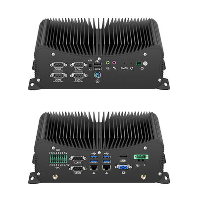 인텔 코어 i7 시리즈 산업용 PC 듀얼 DDR4 램 mSATA M2 SSD 리눅스 및 와이파이