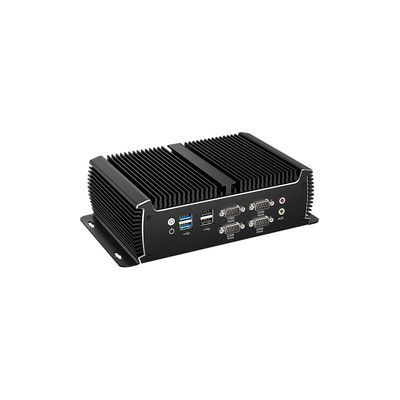 4 코어 8 스레드 미니 팬리스 PC 인텔 코어 I7 1195G7 듀얼 LAN 6COM DDR4