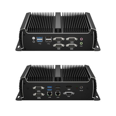 듀얼 코어 네 스레드 인텔 코어 i5 7200U 미니 컴퓨터 듀얼 DDR4 램과 6COM