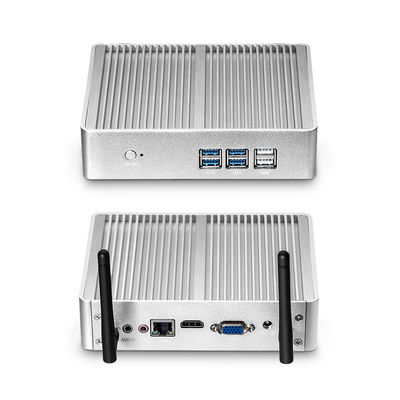 인텔 셀레론 및 코어 팬리스 미니 PC DDR3 램 8GB 지원 듀얼 화면 디스플레이