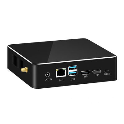 듀얼 채널 DDR4 미니 컴퓨터 인텔 코어 i7 8565U 프로세서 및 단일 LAN