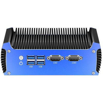 듀얼 랜 듀얼 COM 인텔 팬리스 미니 PC DDR3 램 최대 8GB 리눅스 및 mSATA