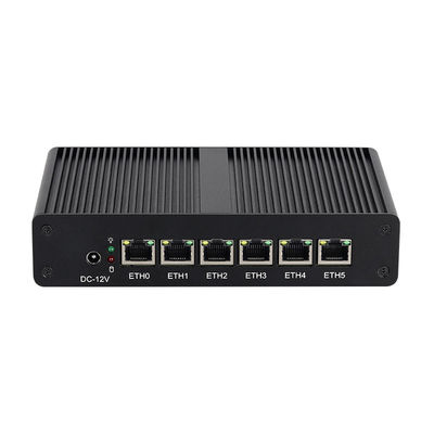 인텔 펜티엄 4405U 6LAN RJ45 소프트웨어 라우터 DDR4 듀얼 스크린 디스플레이