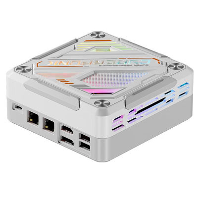 이중 2.5G 이더넷 AMD 게임 컴퓨터 M2 SSD 및 WiFi 4K HD 디스플레이를 지원합니다