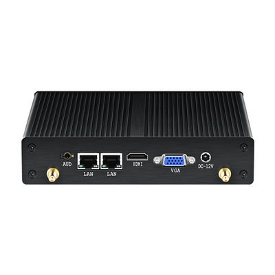 인텔 셀레론 산업용 팬리스 PC 듀얼 LAN 듀얼 COM DDR3 8GB 메모리