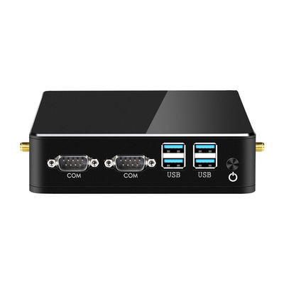인텔 코어 i5 8250U 산업용 팬리스 PC mSATA SSD 듀얼 이더넷 듀얼 COM