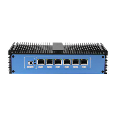 8개의 이더넷 라우터 미니 PC와 DDR4 16GB RAM 그리고 셀레론 3865U 프로세서