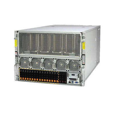 슈퍼마이크로 SYS-821GE-TNHR 8 NVIDIA GPU H200 GPU 데이터 센터 공기 냉각 AI 서버