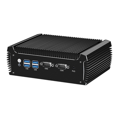 인텔 코어 i5 8250U 미니 PC, 16GB 및 2 COM, 2 LAN, 팬리스 산업용 PC