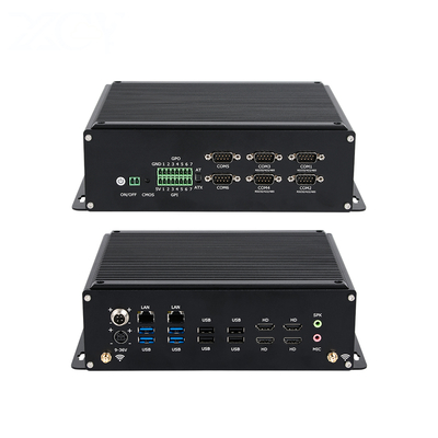 4 디스플레이 듀얼 네트워크 산업용 PC, 인텔 I7 12650HX 프로세서